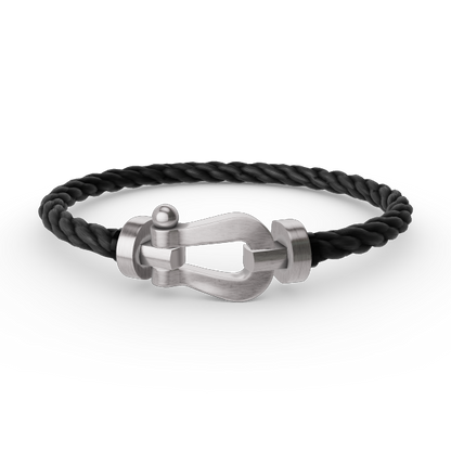 [BIJOUX]FORCE LARGE HORSESHOE NO DIAMOND BRACELET SILVER