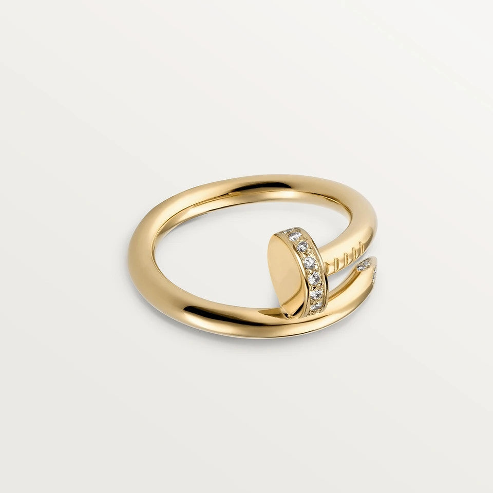 [BIJOUX]JUSTE RING 2.65MM GOLD DIAMOND